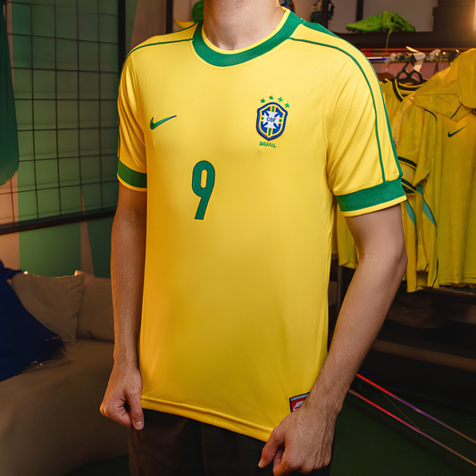 Camisa Seleção Brasileira Retrô 1998/99 Home